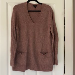Rose J.Crew tunic sweater
